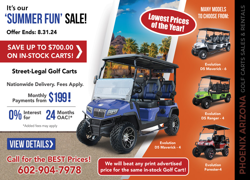 Our Story - Phoenix Arizona Golf Carts